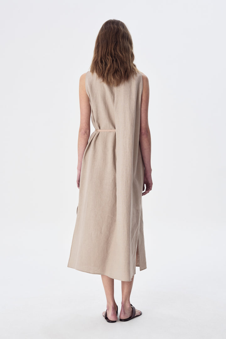 Coya Linen Midi Dress