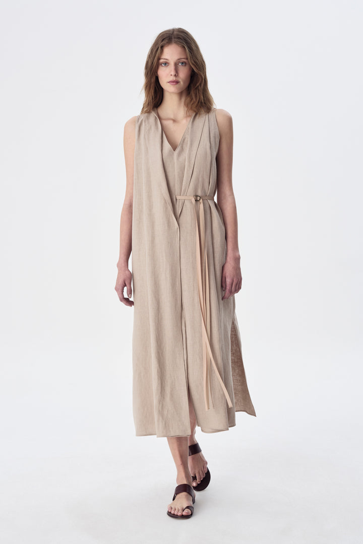Coya Linen Midi Dress