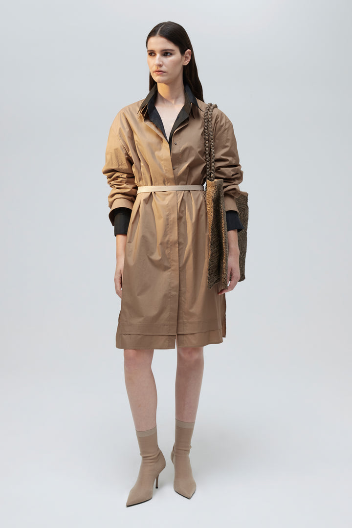 Miho Cotton Shirt Dress