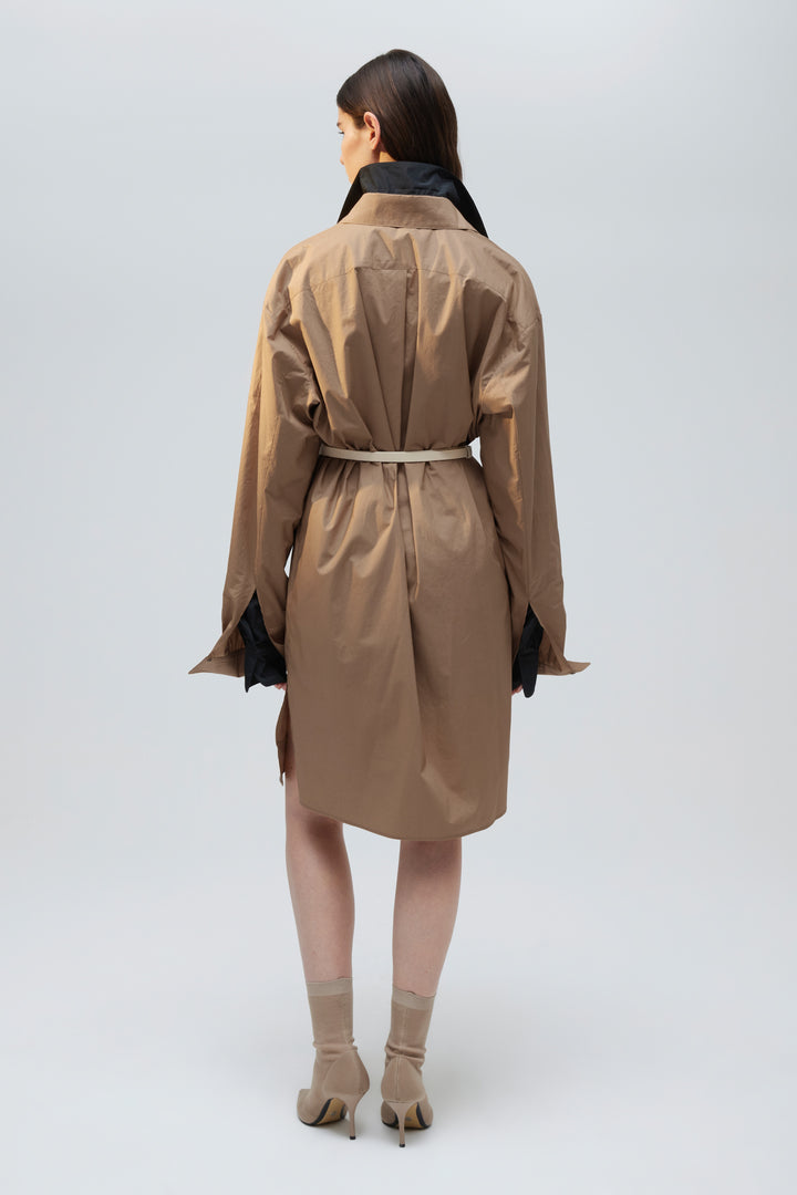 Miho Cotton Shirt Dress