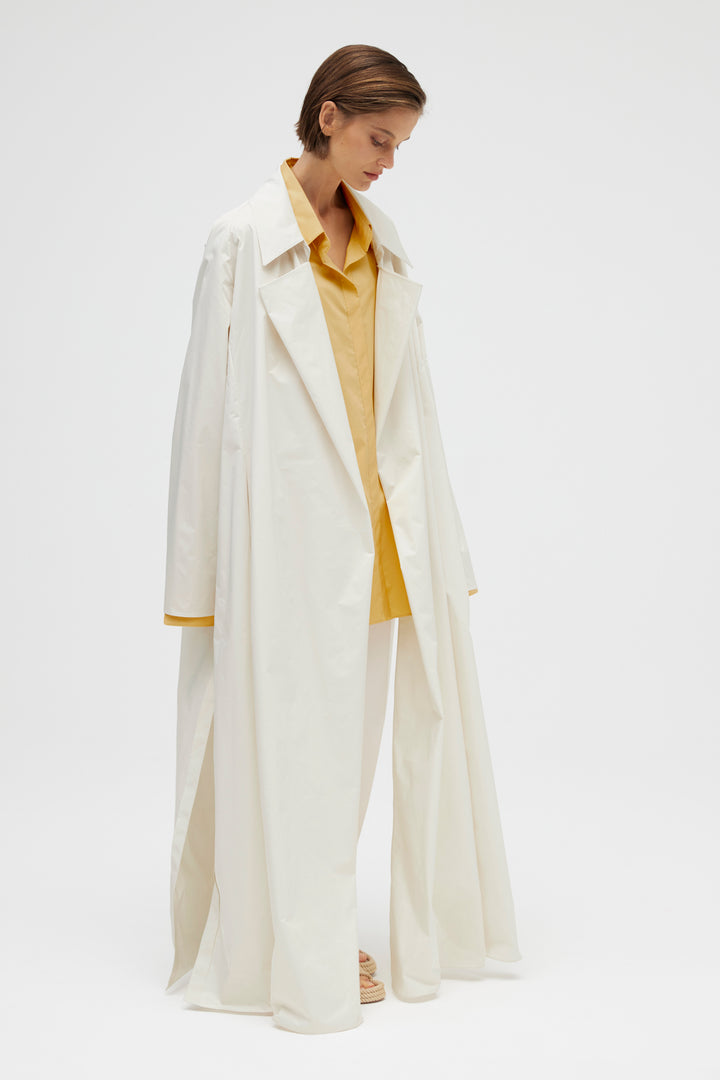 Safi Taffeta Maxi Coat