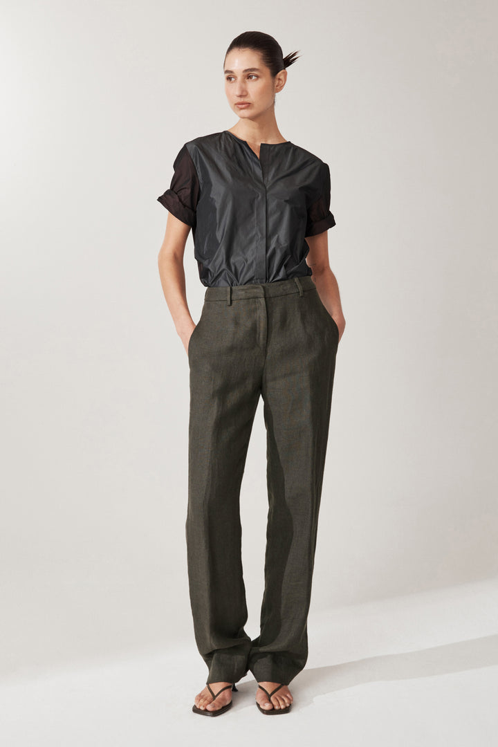 Relaxed Linen Trousers