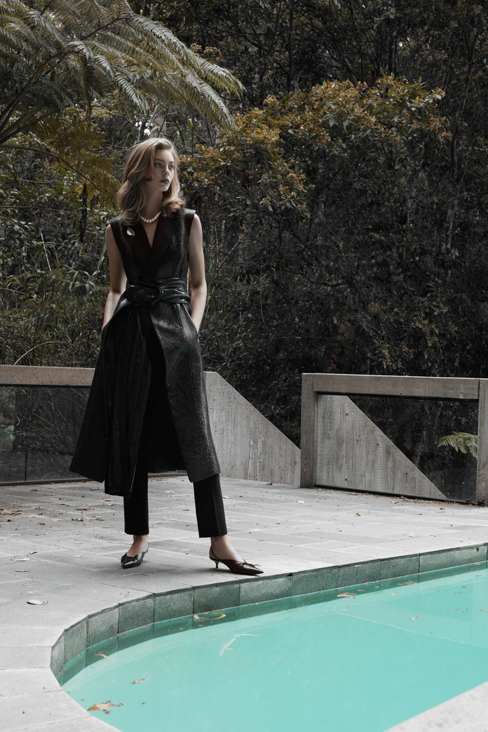 Fashion Designer CARL KAPP AW2018 collection photographed in Sydney Australia