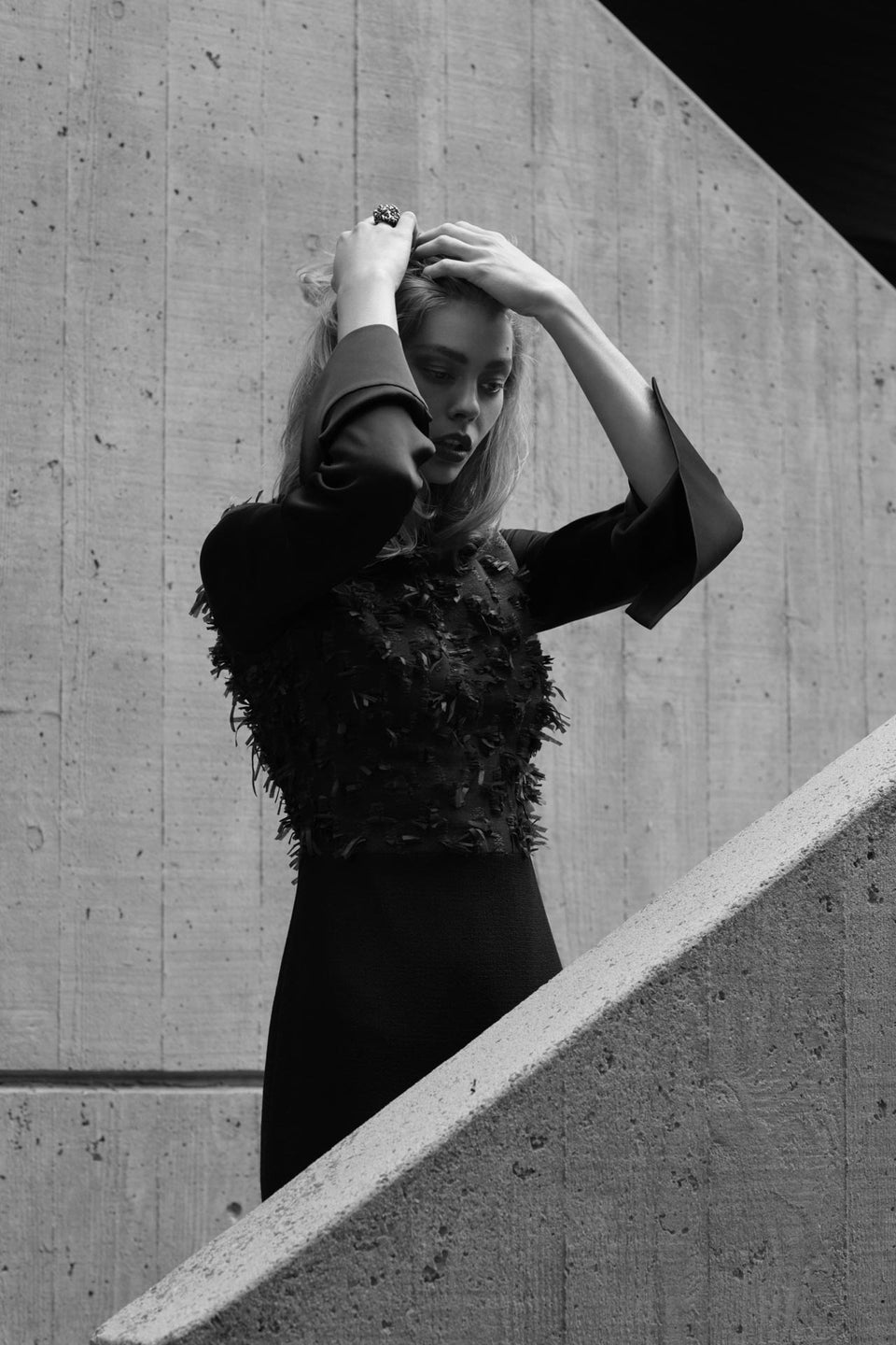 Fashion Designer CARL KAPP AW2018 collection photographed in Sydney Australia