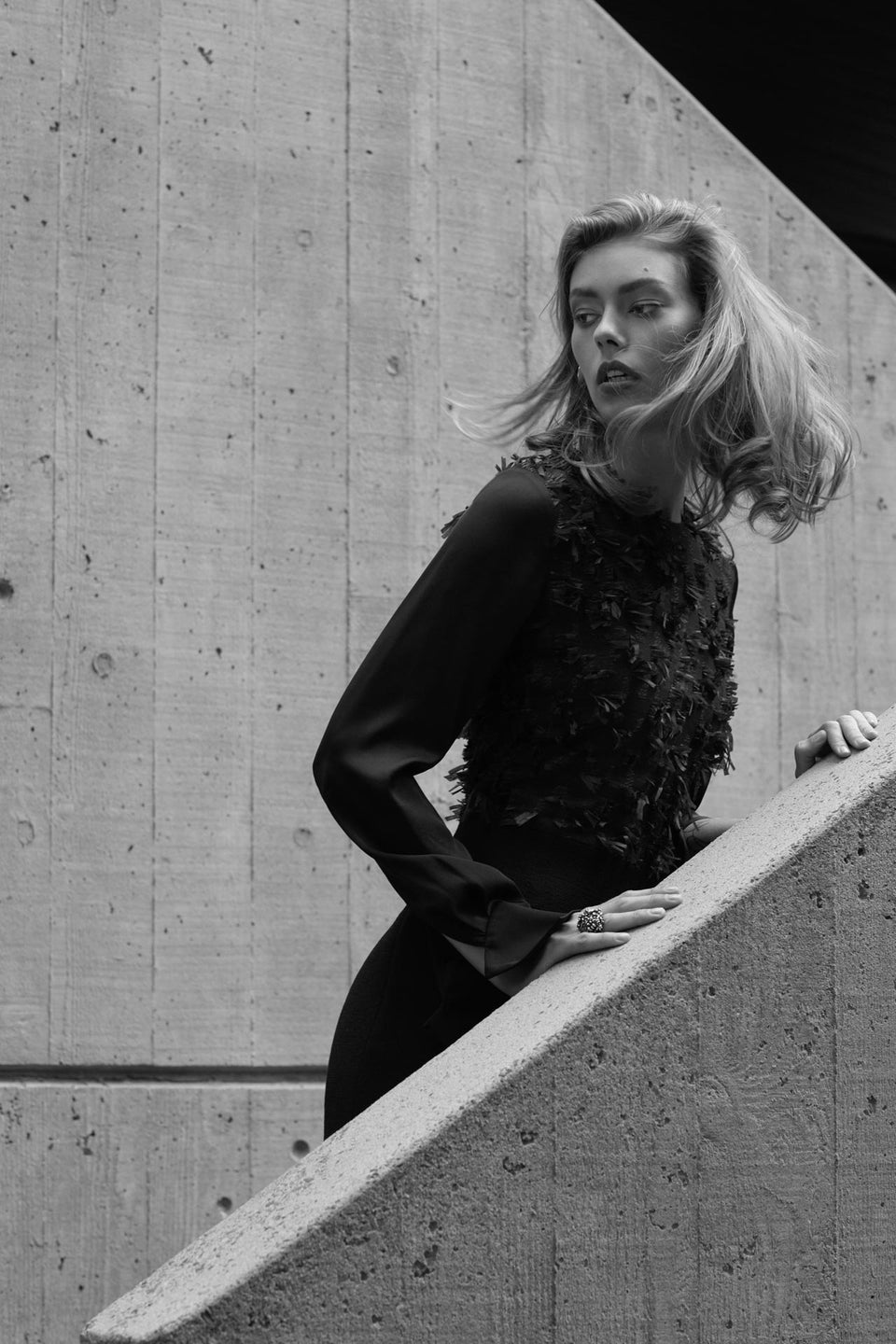 Fashion Designer CARL KAPP AW2018 collection photographed in Sydney Australia