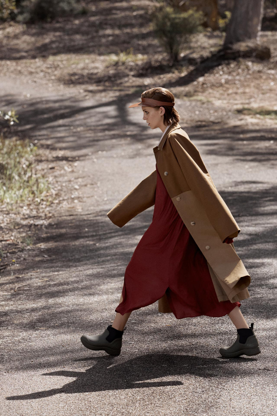 CARL KAPP AW2019 collection in Sydney Australia | Theia Onesize Fits All Trench Coat