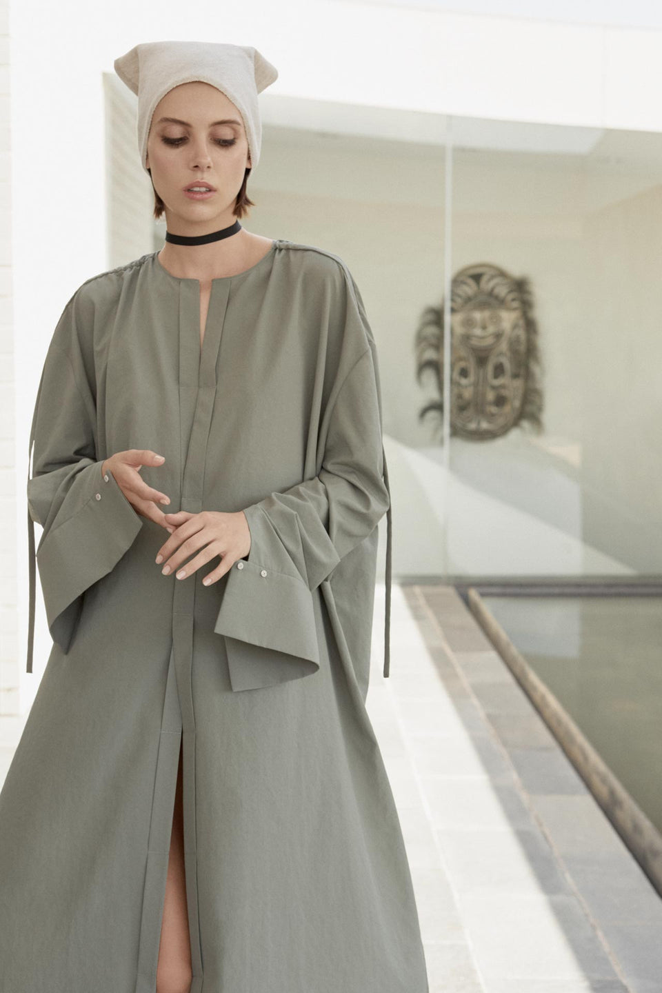 CARL KAPP AW2019 collection in Sydney Australia | Kalliste Onesize Fits All Dress