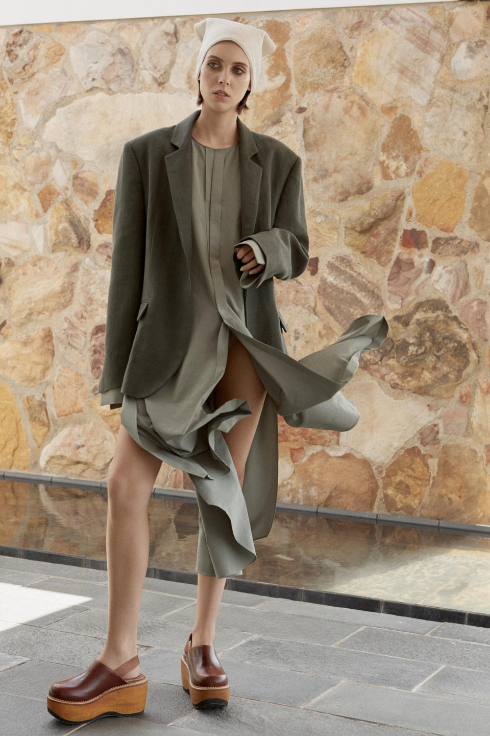 CARL KAPP AW2019 collection in Sydney Australia | Kalliste Onesize Fits All Dress