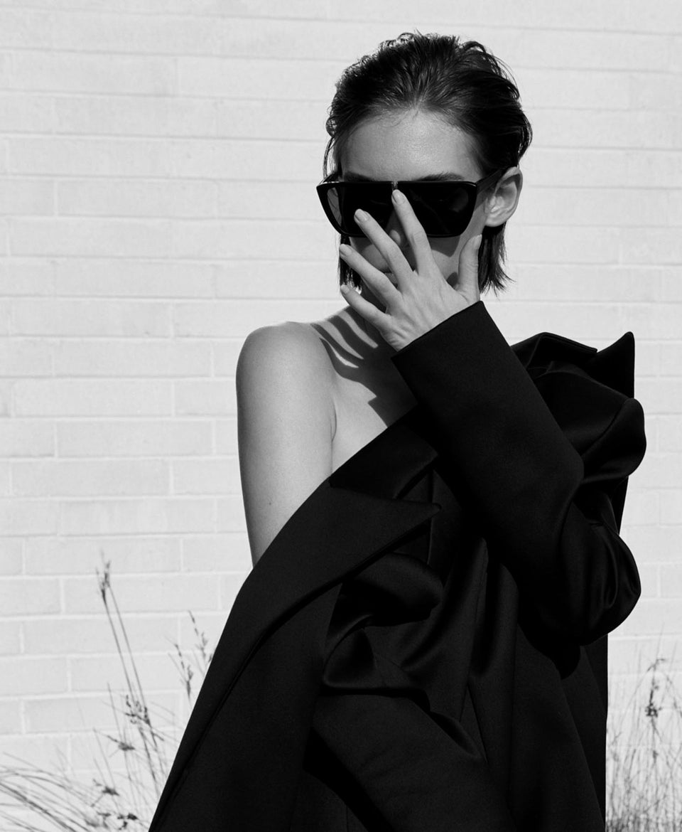 CARL KAPP AW2019 collection in Sydney Australia | Obsidian Black Jacket
