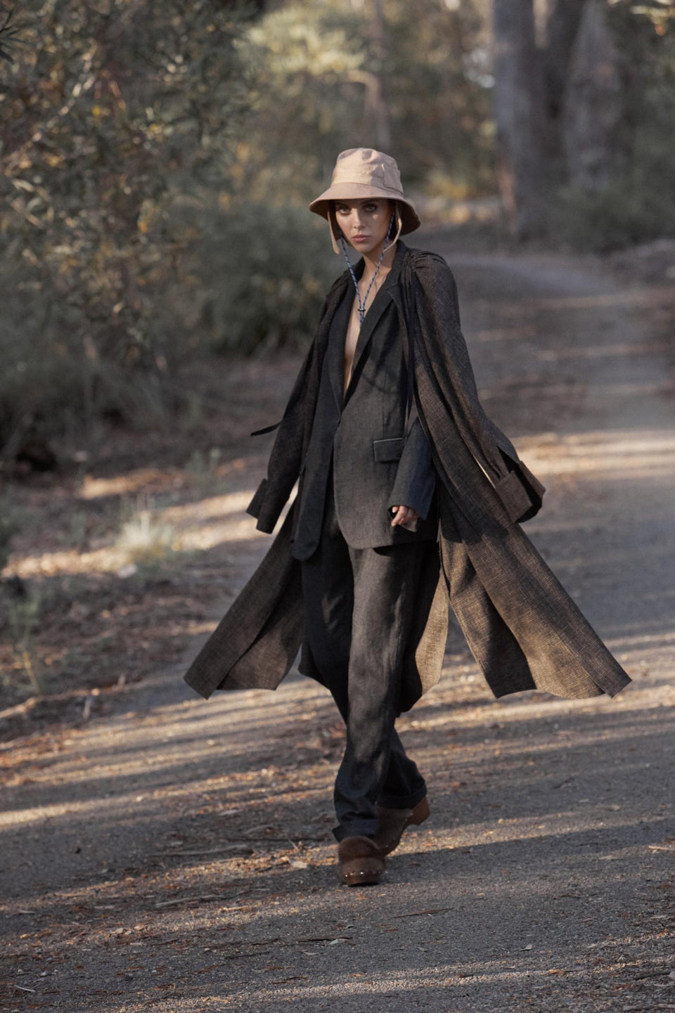 CARL KAPP AW2019 collection in Sydney Australia | Wren Onesize Fits All Coat Dress