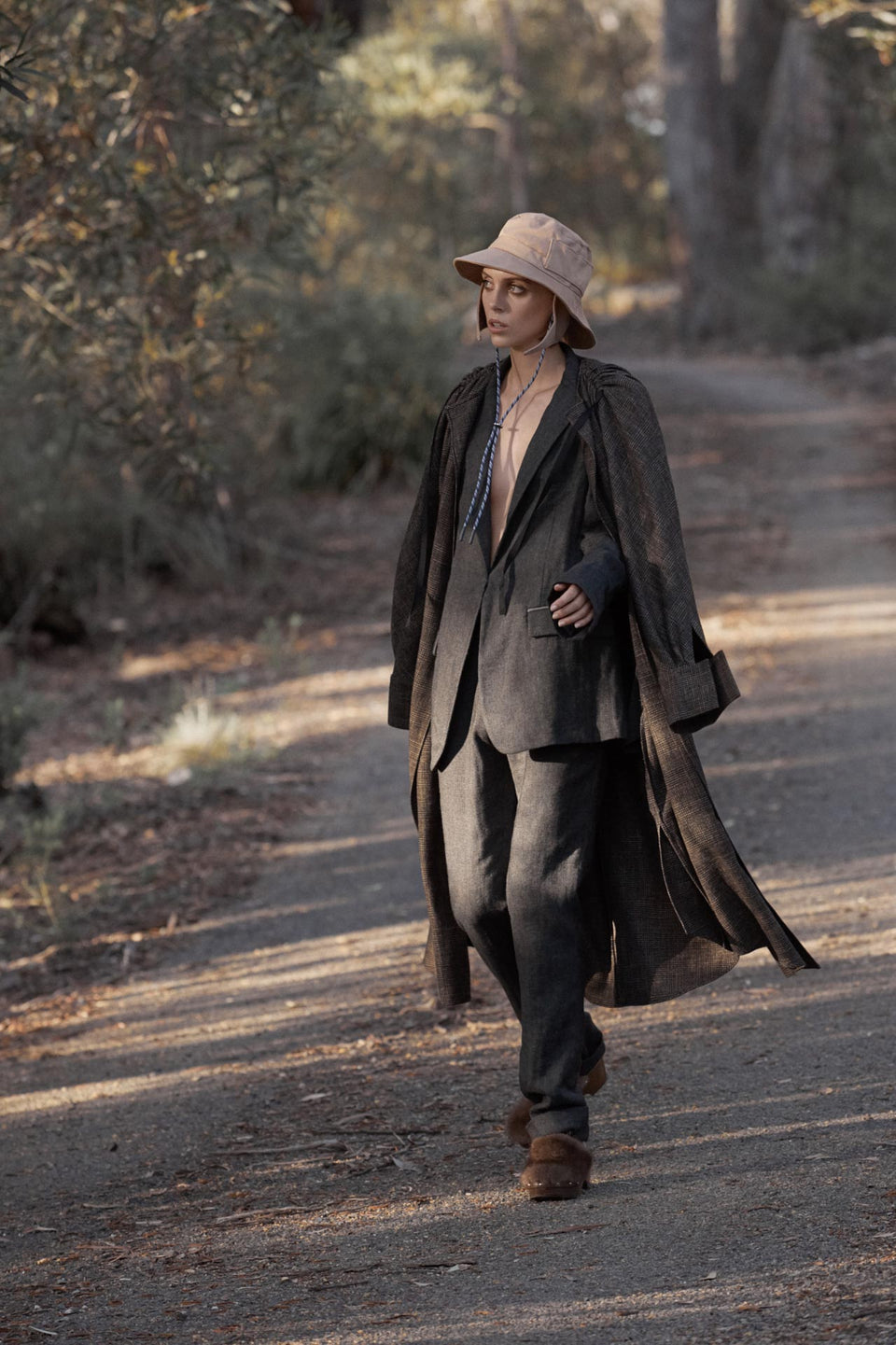 CARL KAPP AW2019 collection in Sydney Australia | Wren Onesize Fits All Coat Dress