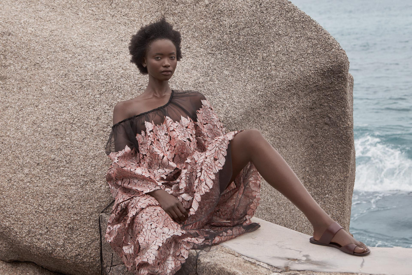 CARL KAPP SS2020 collection in Seychelles Six Senses Zil Pasyon | Eden dress