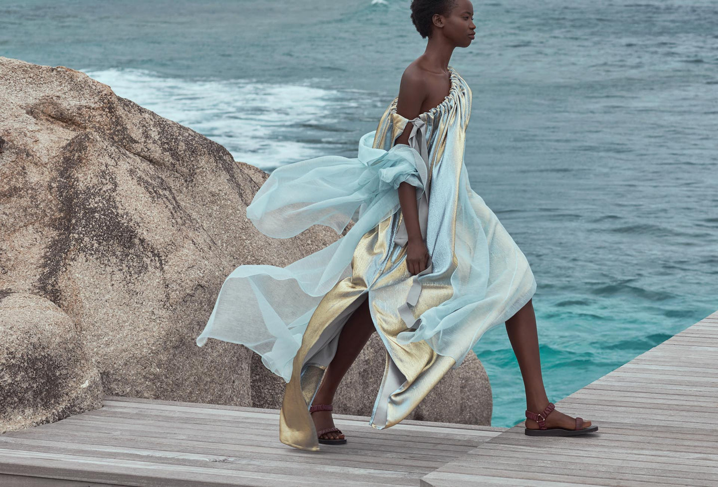 CARL KAPP SS2020 collection in Seychelles Six Senses Zil Pasyon | Indian Ocean Dress, Paradise Trench