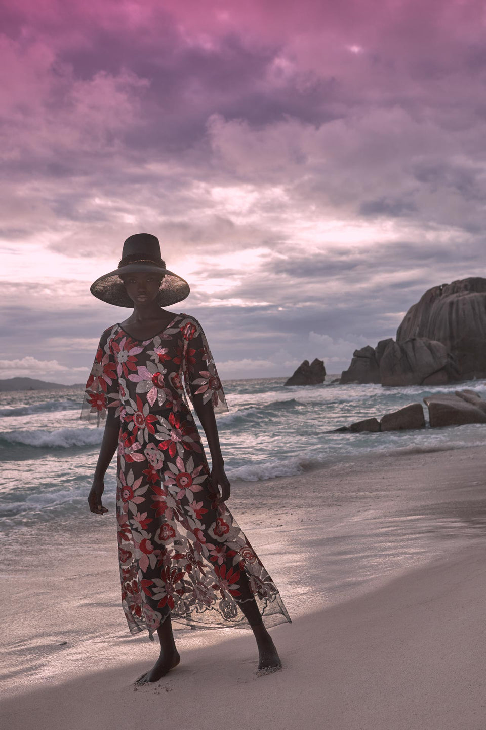CARL KAPP SS2020 collection in Seychelles Six Senses Zil Pasyon | Felicite dress