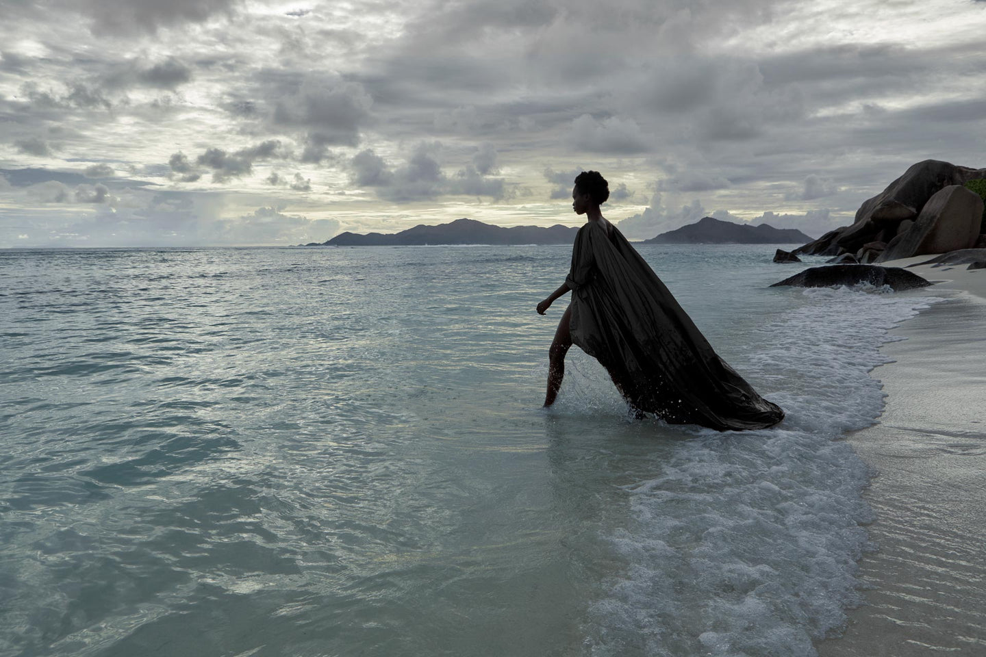 CARL KAPP SS2020 collection in Seychelles Six Senses Zil Pasyon | Praslin dress