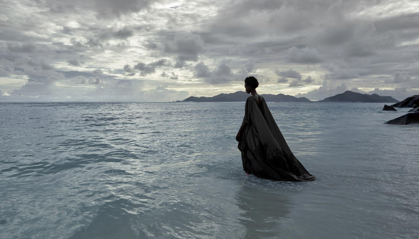 CARL KAPP SS2020 collection in Seychelles Six Senses Zil Pasyon | Praslin dress