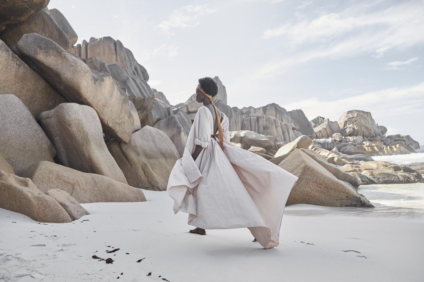 CARL KAPP SS2020 collection in Seychelles Six Senses Zil Pasyon | Praslin dress