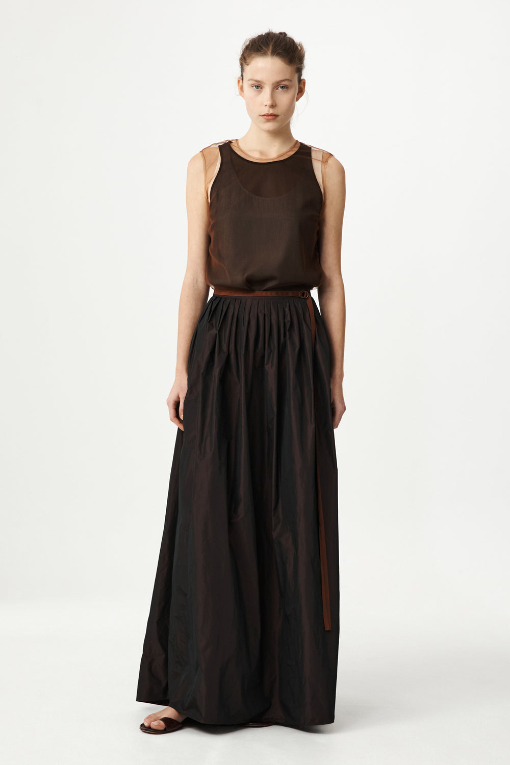 Cascade Taffeta Skirt