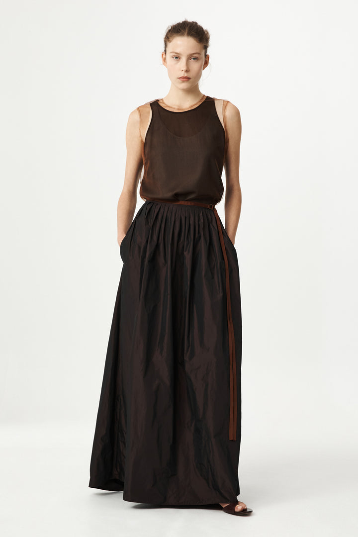 Cascade Taffeta Skirt