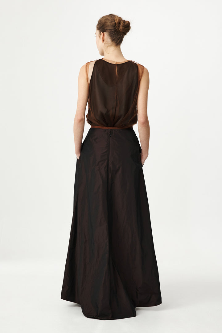 Cascade Taffeta Skirt