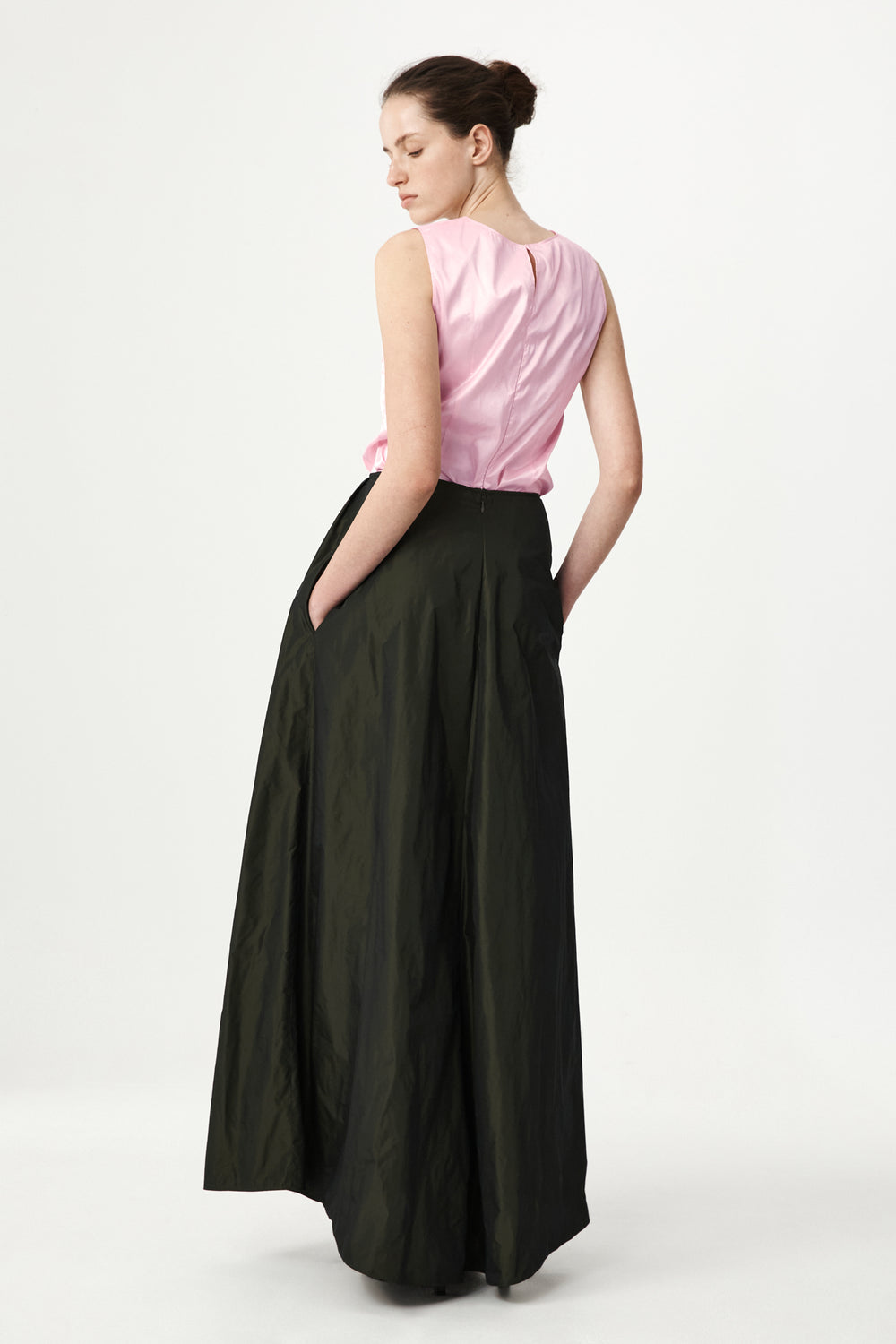 Cascade Taffeta Skirt