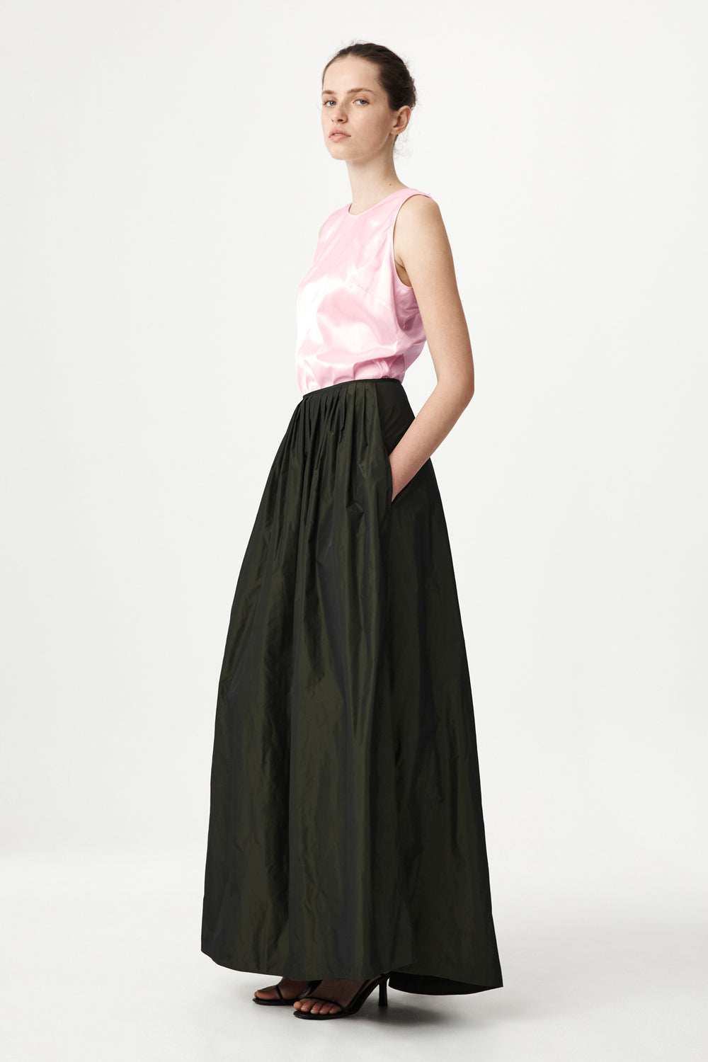 Cascade Taffeta Skirt
