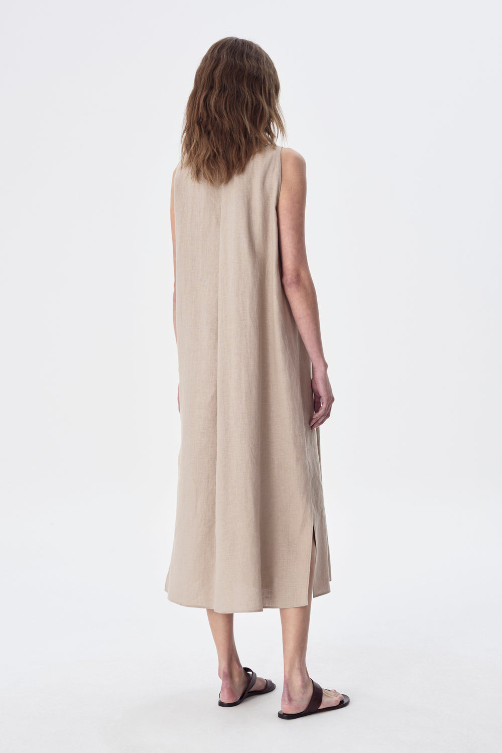 Coya Linen Midi Dress