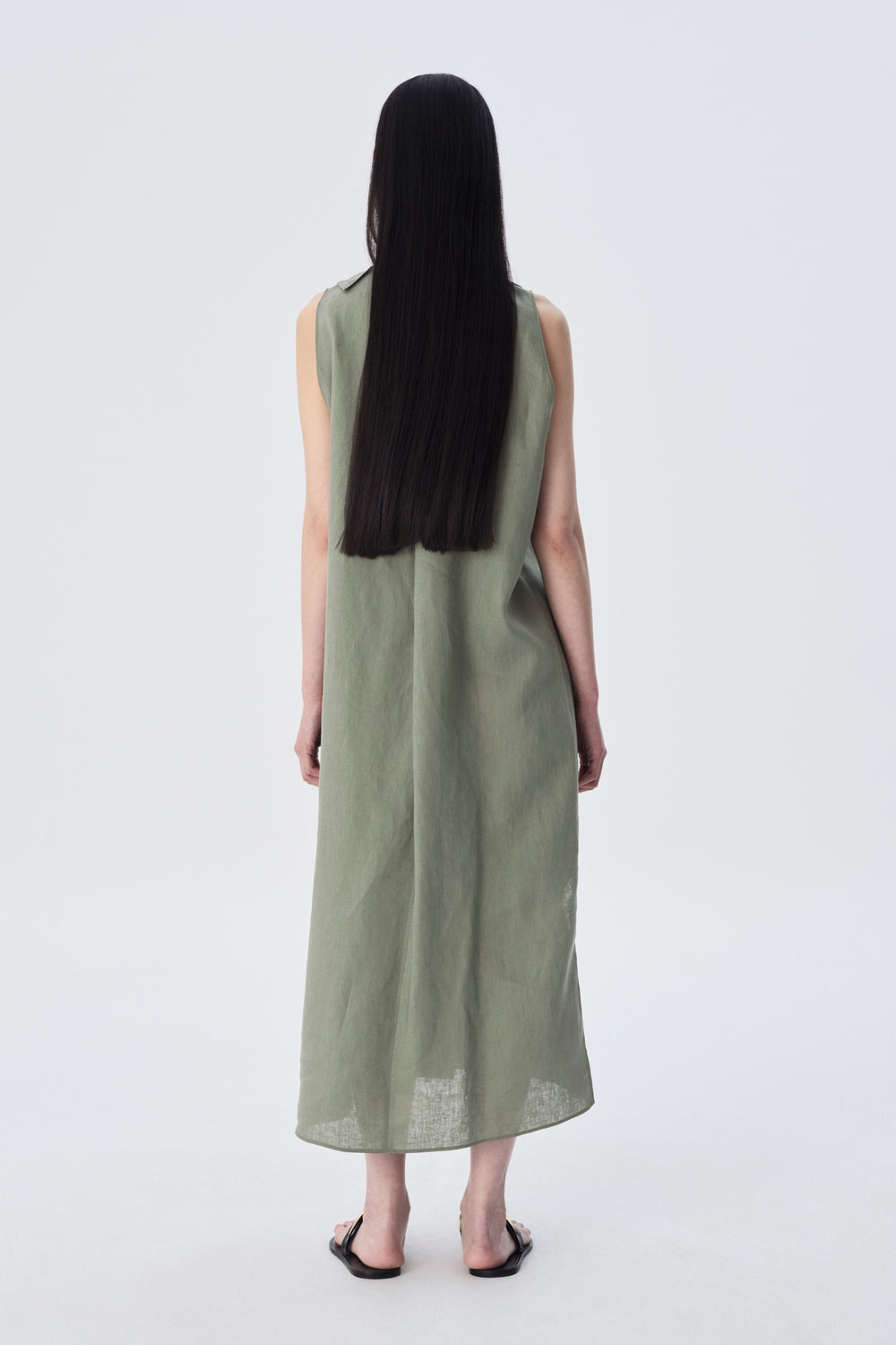 Coya Linen Midi Dress