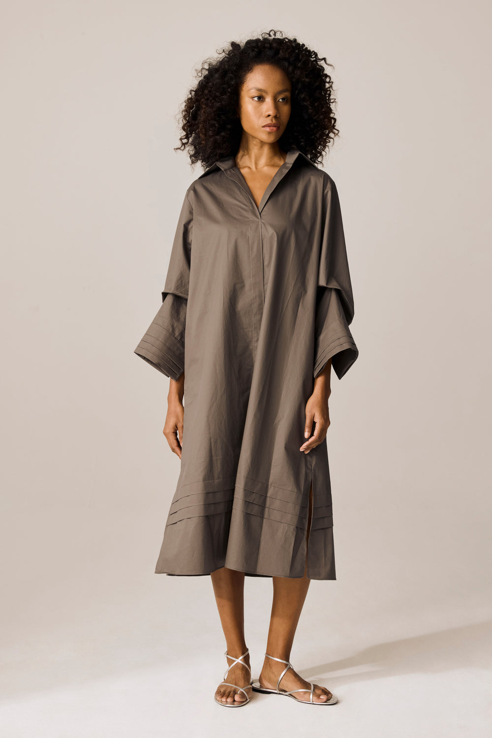 Daqlah Robe Dakla Cotton Dress Possum