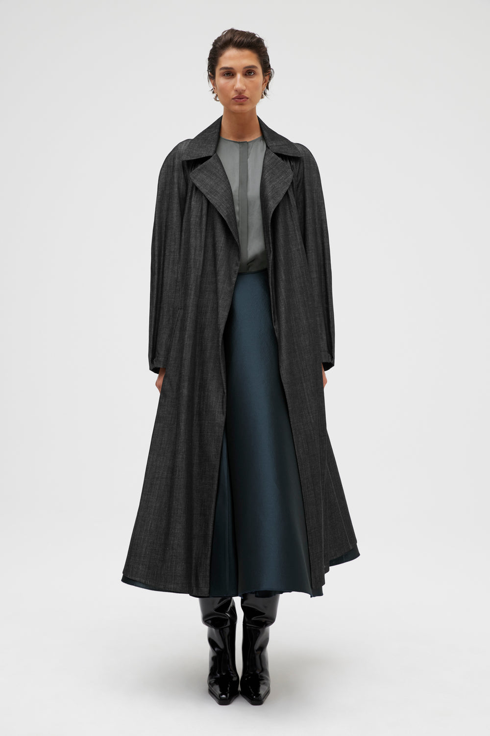 Jet Denim Coat