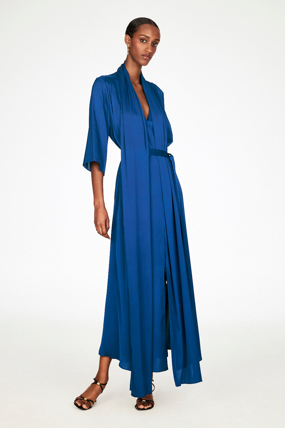 Jiwali Silk Dress