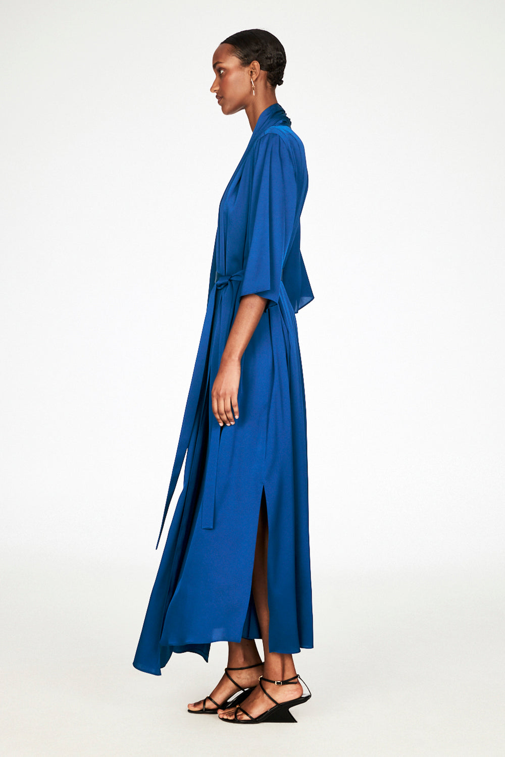 Jiwali Silk Dress