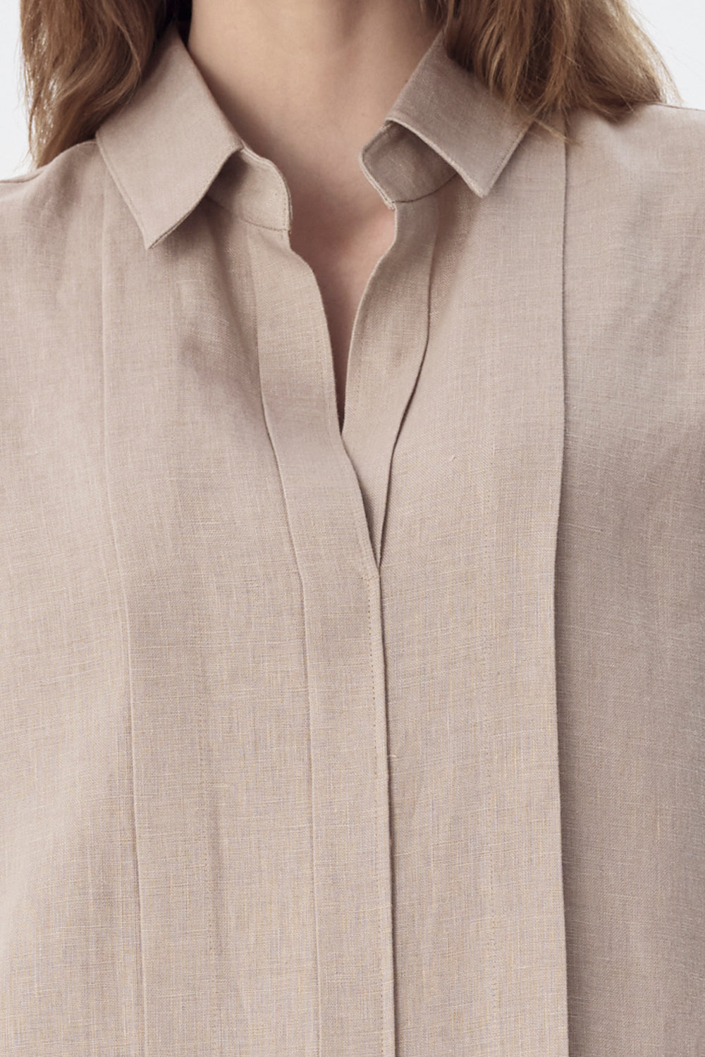 Judean Linen Shirt Dress