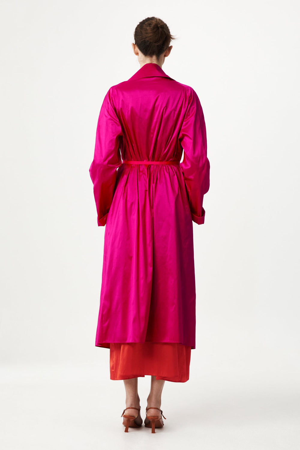 Luminous Trench Dress
