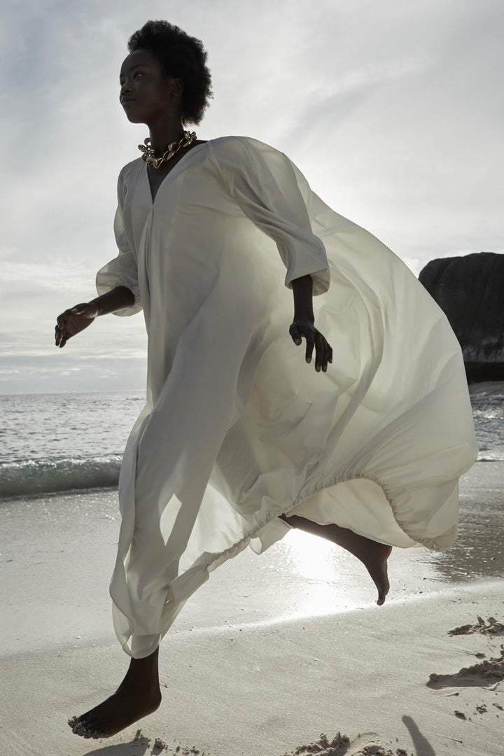 CARL KAPP SS2020 collection in Seychelles Six Senses Zil Pasyon | Six Senses dress