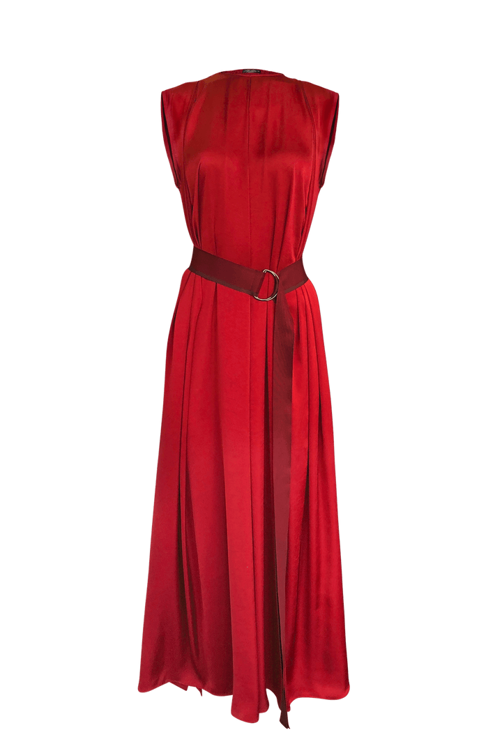 Fashion Designer CARL KAPP collection | Palm Onesize Fits All cocktail dress Red | Sydney Australia
