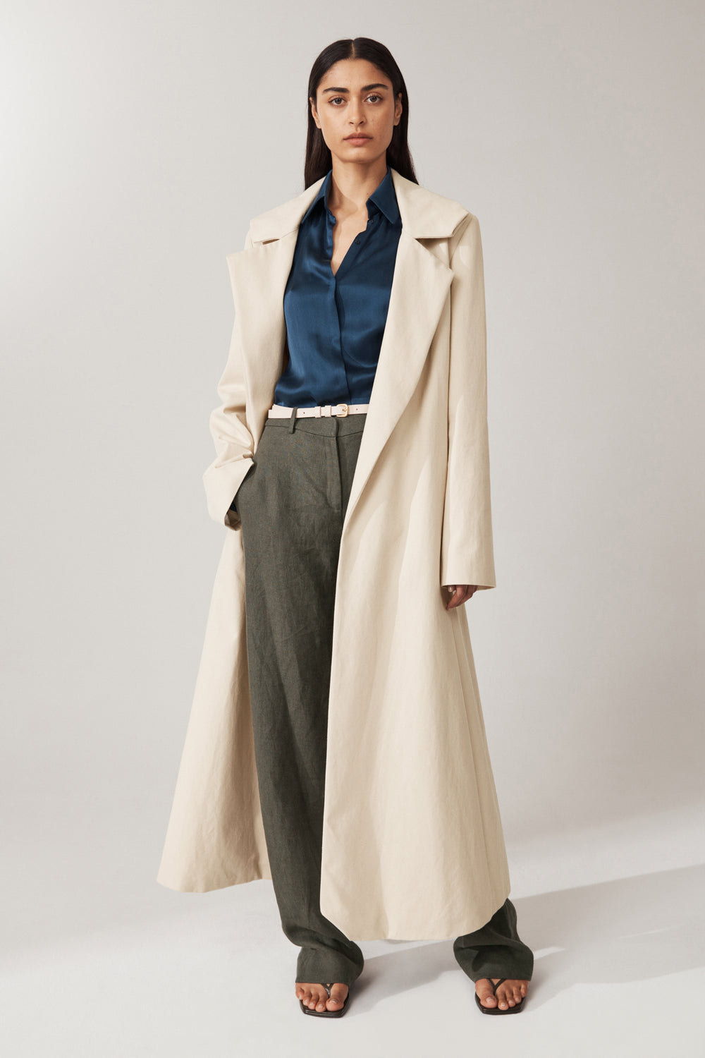 Asterace Trench Coat