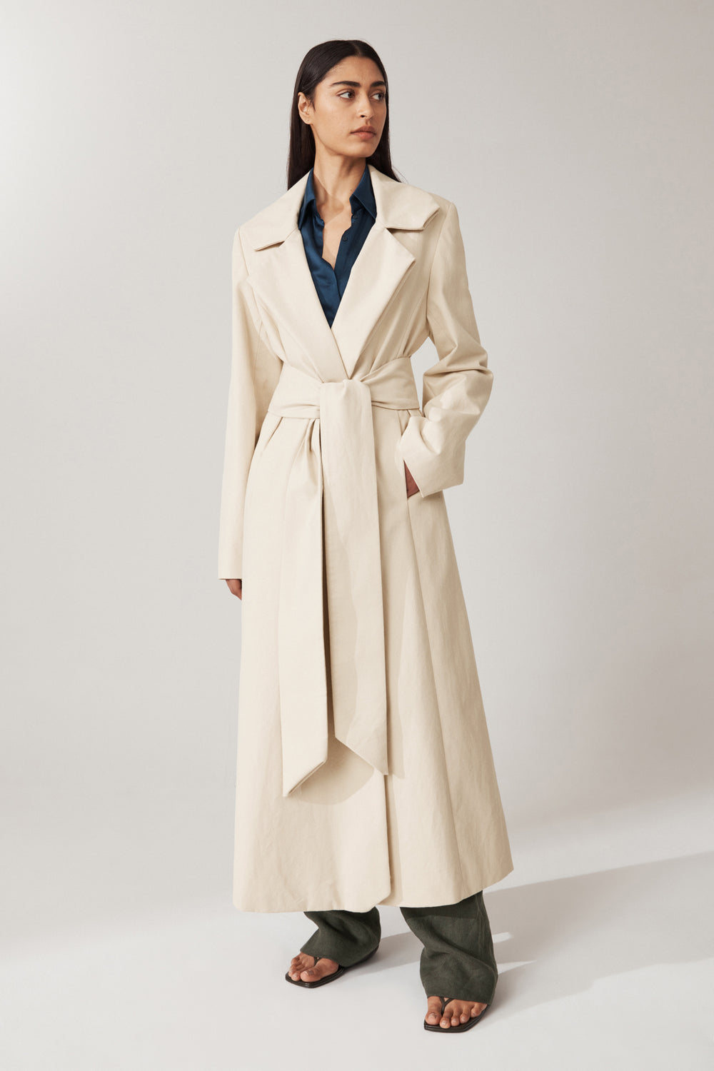 Asterace Trench Coat