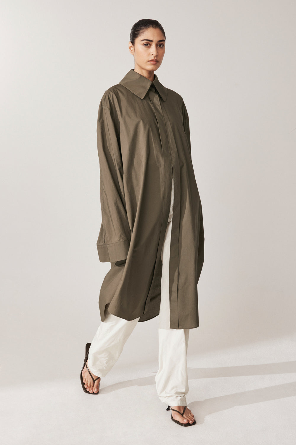 Capara Cotton Trench