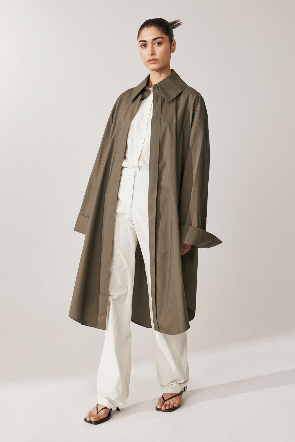 Capara Cotton Trench