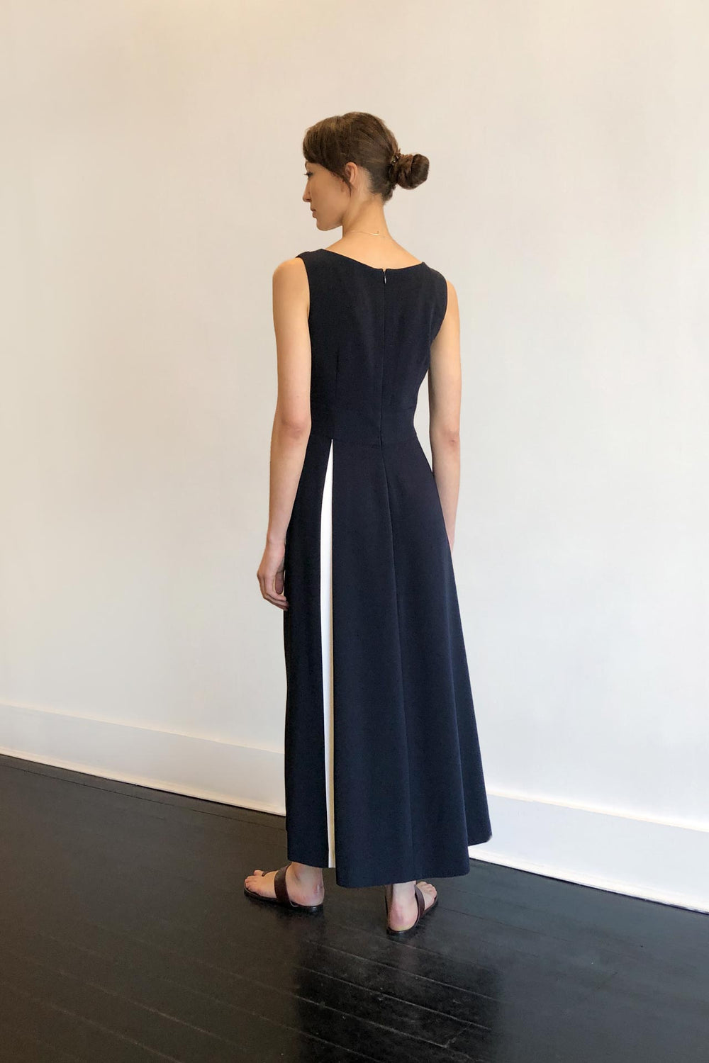 Fashion Designer CARL KAPP collection | Bella Dress Navy | Sydney Australia