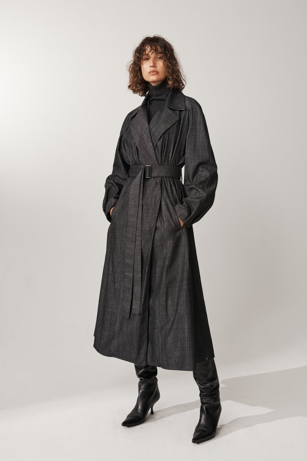 Jet Denim Coat