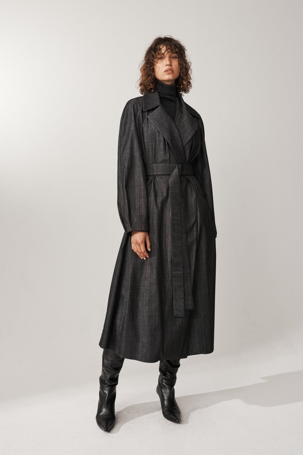 Jet Denim Coat