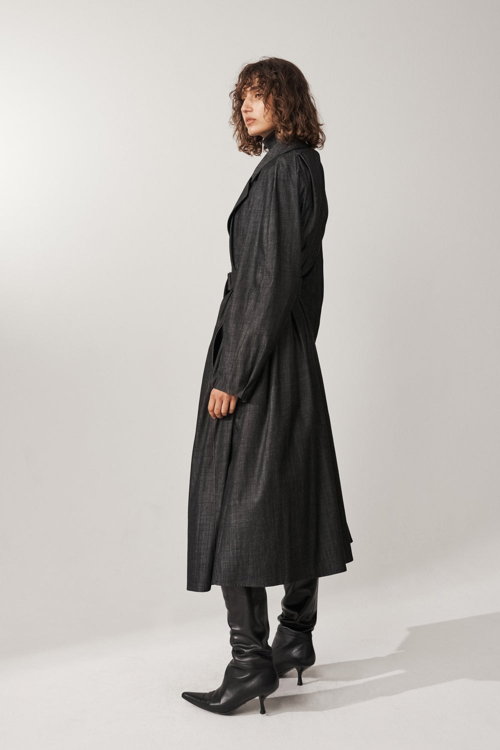 Jet Denim Coat