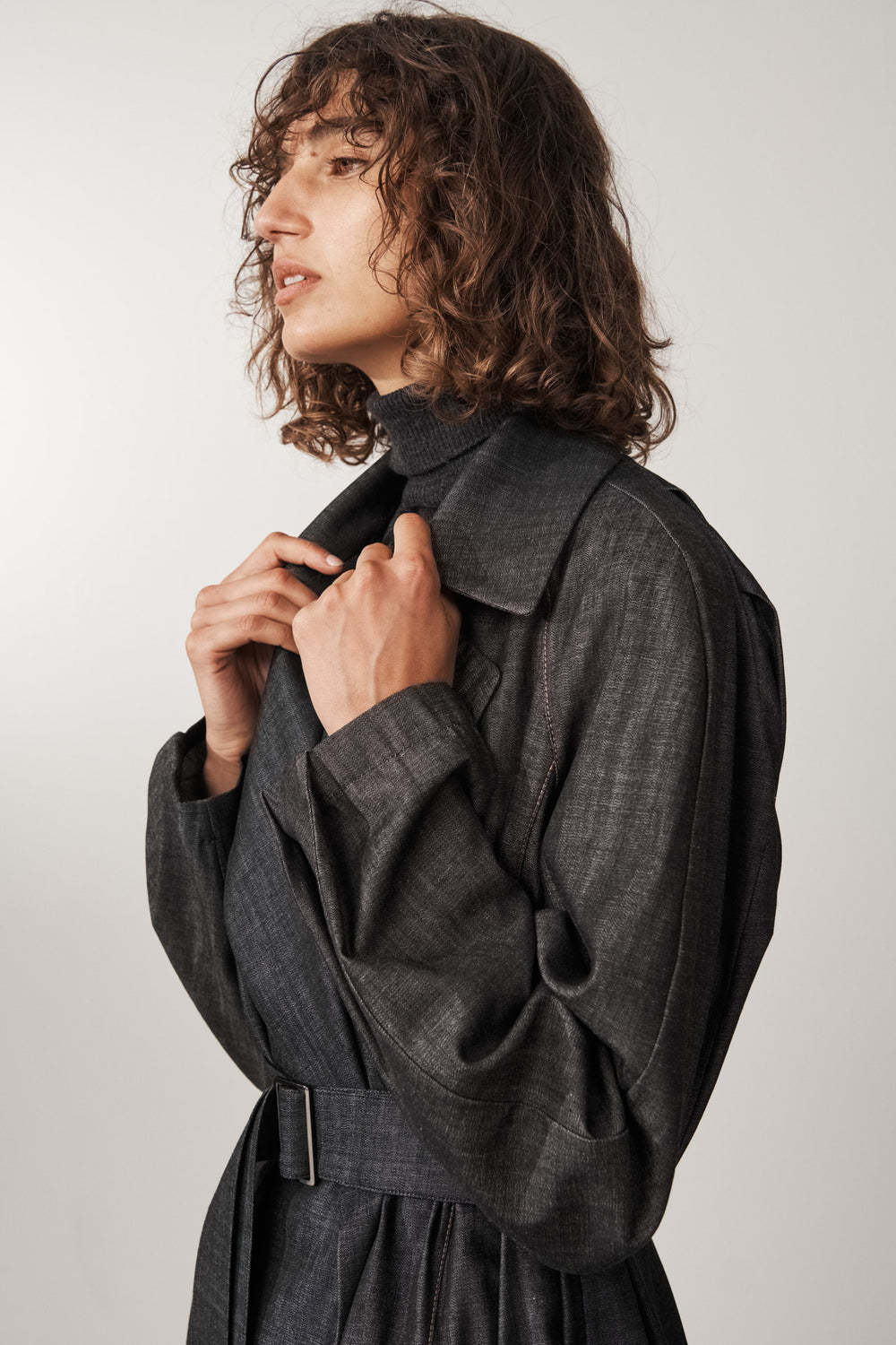 Jet Denim Coat
