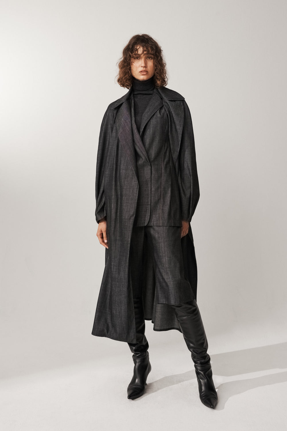 Jet Denim Coat