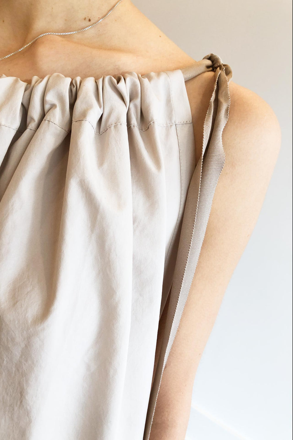 Fashion Designer CARL KAPP collection | La Digue Onesize Fits All White dress | Sydney Australia