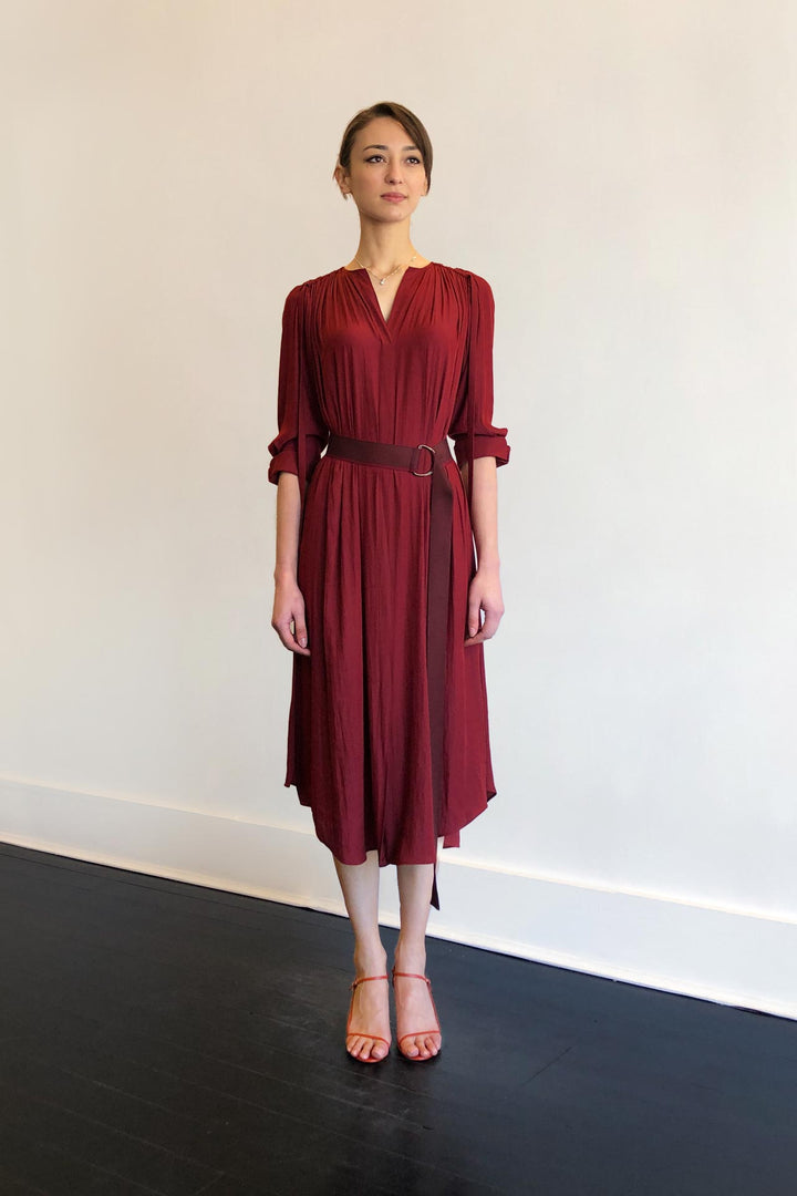 Fashion Designer CARL KAPP collection | Martini Onesize Fits All dress Red | Sydney Australia