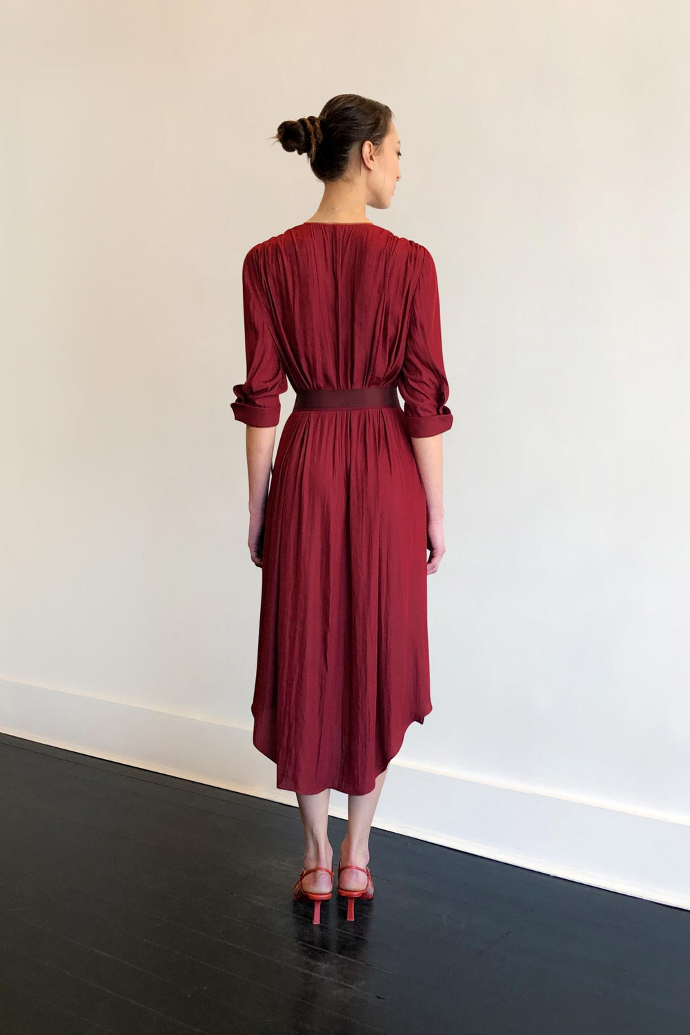 Fashion Designer CARL KAPP collection | Martini Onesize Fits All dress Red | Sydney Australia