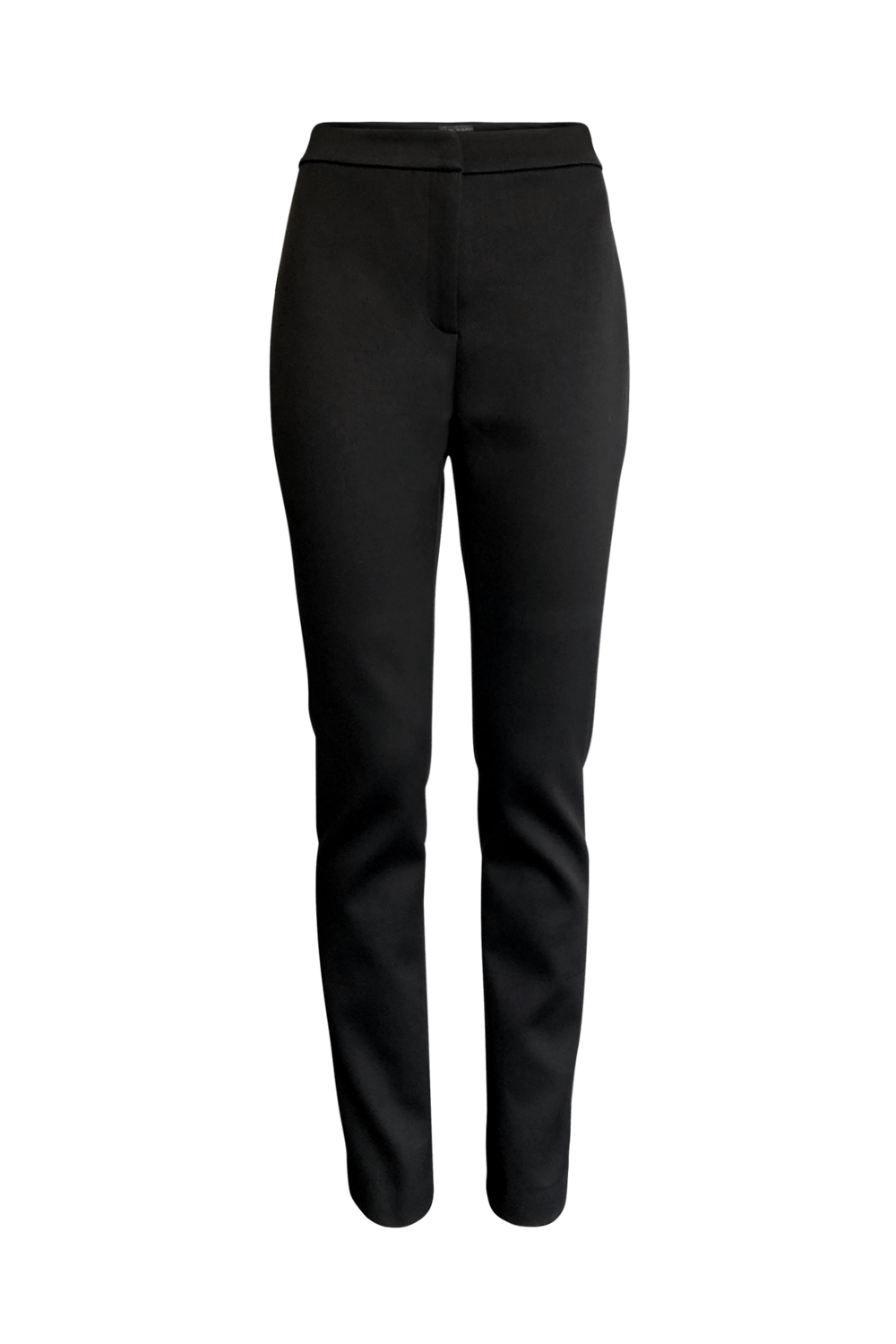 Fashion Designer CARL KAPP collection | Obsidian Tailored Structured Black Satin Trousers, Pants | Sydney Australia